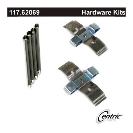 Centric Disc Brake Hardware Kit, Parts 117.62069